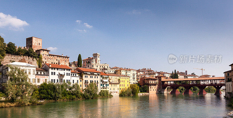 Bassano del Grappa and Ponte维奇奥